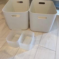 【バラ売り不可】無印良品収納ケースの画像