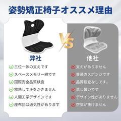 骨盤サポートチェア 腰サポート 姿勢サポート 骨盤矯正 姿勢補正 軽量の画像