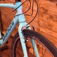 新品　BIANCHI ビアンキ　クロスバイク　C-SPORTS1 Cスポーツ　チェレステカラー 47サイズの画像