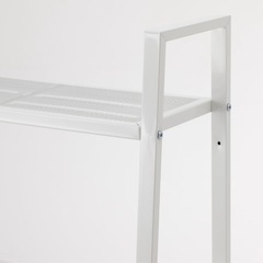 IKEA LERBERGスチールラック(白4段)の画像