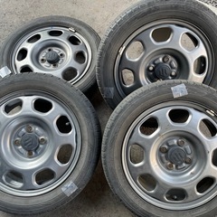 お話し中　スズキ純正ホイール　165/60R15 4本セット