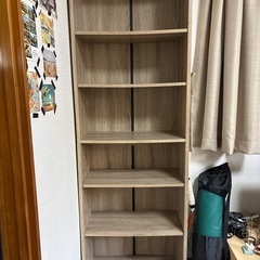 6段本棚(棚版は少し反ってます)