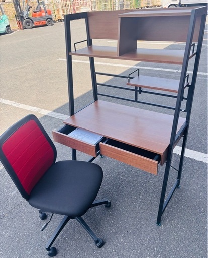 省スペースデスク(ラボーロ 93 MBR) 配達可能 ニトリ 省スペースデスク