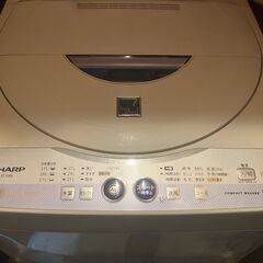 洗濯機　シャープ ES-55E6-KB、冷蔵庫　シャープ プラズ...