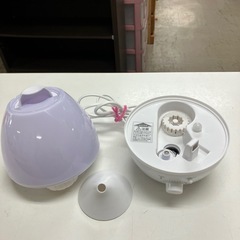 ☆値下げ☆Y2504-223 レインボーデュープラス 超音波加湿器 PT-RDS-WH 年式表記無し 通電確認済み 加湿機能は未確認 キズ汚れ有りの画像