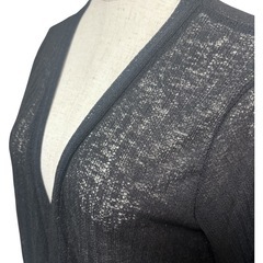 カーディガン ロング丈 レディース の画像