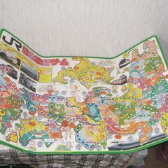 古い中古品　エポック社　ＪＲ日本旅行ゲームの画像