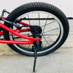 【武蔵小山店】 Riteway ライトウェイzit 16 16インチ　自転車　クロスバイク　ロードバイク　キッズ自転車　子供用自転車　検）　ストライダー　strider bicycle チャリ　赤　レッド　軽量　スムーズ　ユニセックス　かっこいい　可愛い　【ヤ】の画像