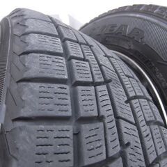 軽自動車◆A-TECH シュナイダー13インチ＋42 PCD100 155/65R13 タイヤホイール4本セット スタッドレスUSED品の画像