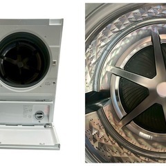 〖倉庫保管品〗　中古　Panasonic　パナソニック　ドラム式洗濯機　洗濯乾燥機　NA-VG760L　2022年製の画像
