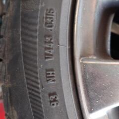 決まりました。215/50R17 アルミホイールタイヤセット　４本の画像