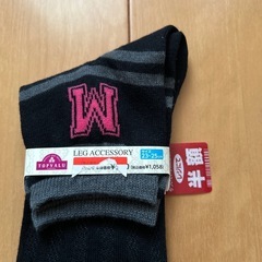 [交渉中] 新品　女児　23〜25cm 靴下　２足の画像