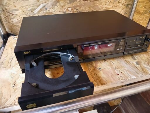 NEC CDプレーヤー CD-410 (ジャンクの巣窟) 二本松のオーディオ NEC CDプレーヤー CD-410 (ジャンクの巣窟) 二本松のオーディオ