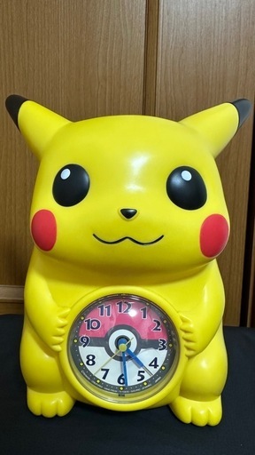 おしゃべりめざましPIKACHU ピカチュウ 目覚まし時計