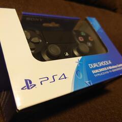 新品未使用 PS4 DUALSHOCK 4 ワイヤレスコントローラー 黒 純正の画像