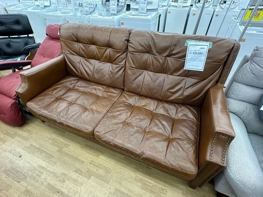 ドリーム川西店御来店限定】SHEER 2Pソファ／クリーニング済み