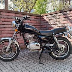 早い者勝ち😁SUZUKI🏍️人気のGN125‼️４スト【バイクショップｅ】の画像