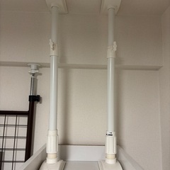 転倒防止の家具固定ツッパリポール　駐車スペース有