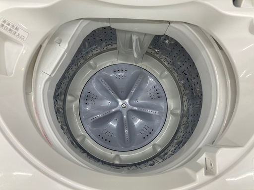 【愛品館江戸川店】保証充実　シャープ　2021年製　5.5kg全自動洗濯機　ES-GE5E-W