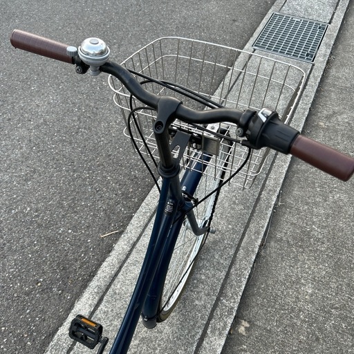 自転車27インチ5段変速オートライト難あり (つぐ) 神戸のクロス