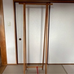ハンガーラック 木製