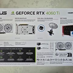 ASUS GeForce RTX 4060 Tiの画像