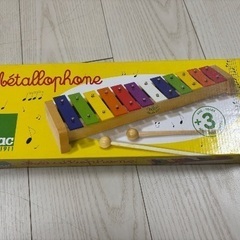 木製　鉄琴　子供おもちゃ　リトミックの画像