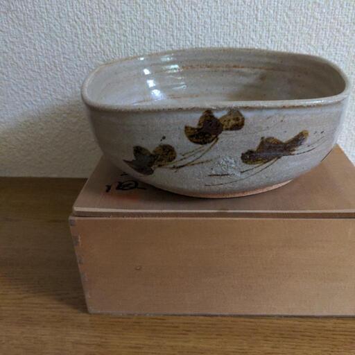 唐津焼』『岸岳窯三帰陶苑』共箱鉢 (こうめ) 鍋島の食器《和皿