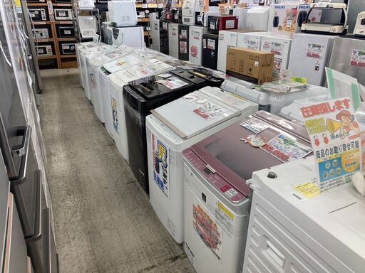 愛品館江戸川店】保証充実 シャープ 2023年製 7.0kg全自動洗濯機 ES-GE7G-W