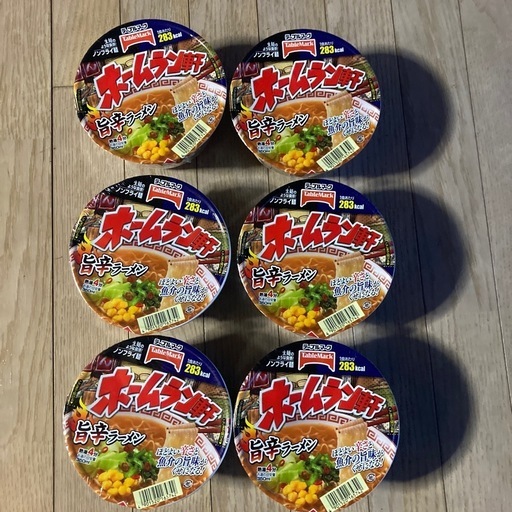 ホームラン軒旨辛ラーメン6個② (翔屋) 万石浦の食品の中古 ホームラン軒旨辛ラーメン6個② (翔屋) 万石浦の食品の中古