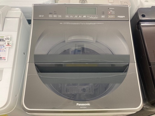 【愛品館江戸川店】保証充実　パナソニック　2019年製　12.0kg全自動洗濯機　NA-FA120V1