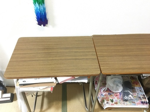 子ども　学校机2セット（コクヨ製、椅子なし ）