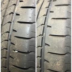 夏タイヤ155/65R13バリ目アルミホイール付4本セット (わらばー 夏タイヤ155/65R13バリ目アルミホイール付4本セット (わらばー
