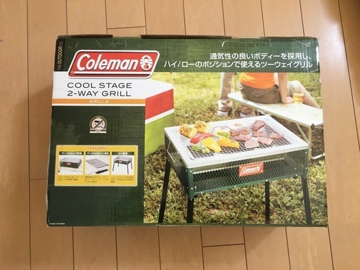 コールマン　バーベキューコンロ（未使用）