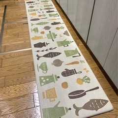 拭けるキッチンマット厚手45×240cmの画像