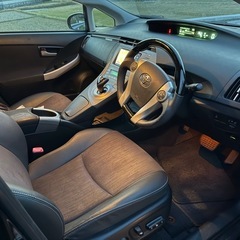 極美！30後期プリウス上級Gグレード！純正フルセグナビ Bluetooth バックモニター ETC パワーシート程度よしの画像