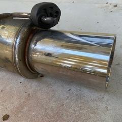 フィットge8 BLITZマフラーの画像