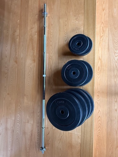 シャフトとプレートのセット最大60kg　　