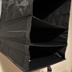 黒　クローゼット吊り下げ収納の画像