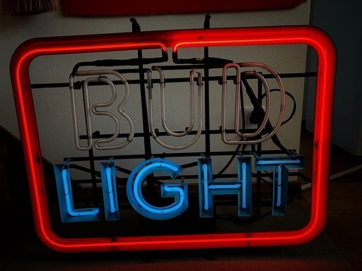 Bud Light USA オリンピック 1984 ネオンライト BUD LIGHTビンテージ ネオンライト Bud Light USA オリンピック 1984