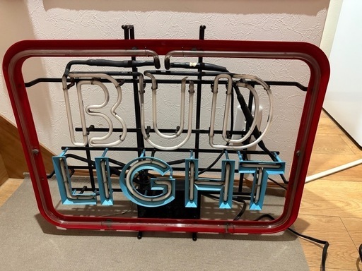 BUD LIGHTビンテージ ネオンライト