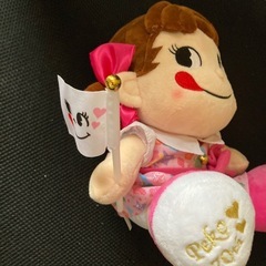 非売品　ペコちゃんぬいぐるみ　70th記念
の画像