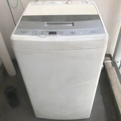 洗濯機　AQW-S45E（W）