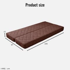 【無料】シングルサイズマットレス 折りたたむとソファ