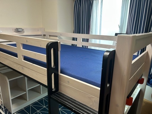 （お値下げ中）子供用　ロフトベット　シングルベット　システムベット