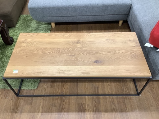 IDEE フレイムテーブル 木製×アイアン