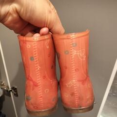【中古】長靴　ピンク　13.0の画像