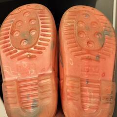 【中古】長靴　ピンク　13.0の画像