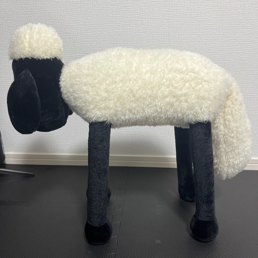 ひつじのショーン　座れる　オブジェ