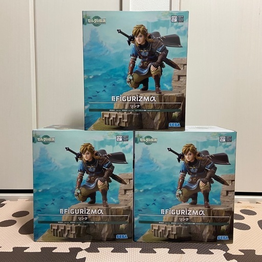 リンク 3体セット ゼルダの伝説  ティアーズ オブ ザ キングダム FIGURIZMα SEGA フィギュア